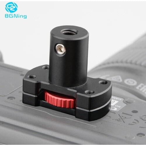 BGNing CNC 15mm Micro Rod Mount for SLR Follow Focus 15mm Rig Rail Support System Monitor Mic Phone Adapter w/ 1/4" -20 Thread