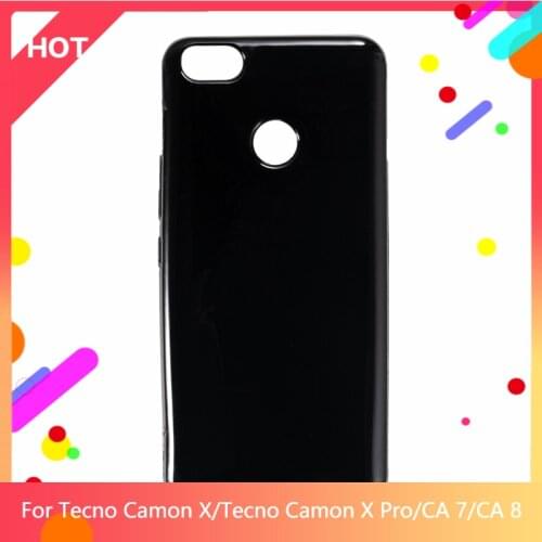 Camon X Case Matte Soft Silicone TPU Back Cover For Tecno Camon X Pro CA 7 CA 8 Phone Case Slim shockproof