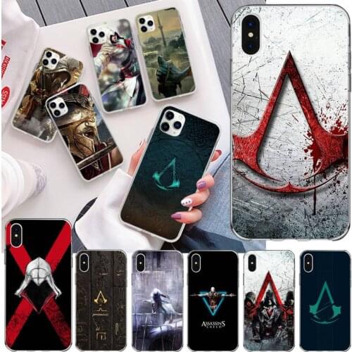 Video game Assassins Creed Phone Case For iphone 12 11 Pro Max Mini XS Max 8 7 6 6S Plus X 5S SE 2020 XR Silicone Soft Cover