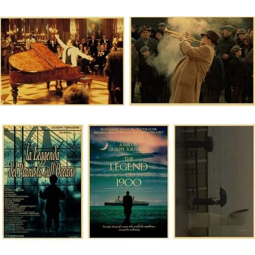 Classic movie The Legend Of 1900 Tim Roth 1900s Theme Retro Poster Vintage poster Wall Decor For Home Bar Cafe