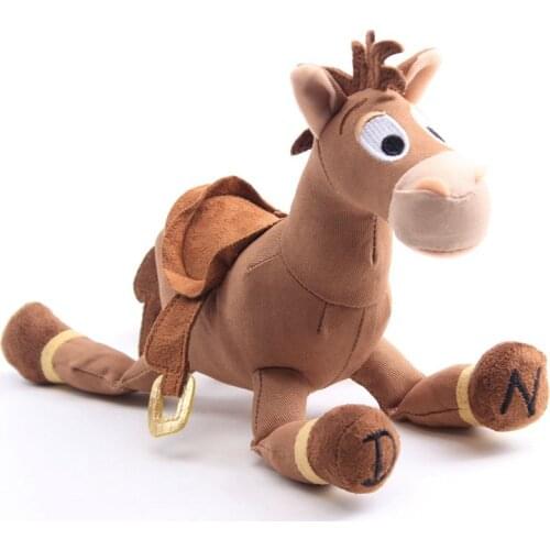 Disney Cute Kawaii Toy Story Woody Sheriff Bass Red Heart Horse Cartoon Plush Doll Doll Birthday Present Childrens Plush Toys