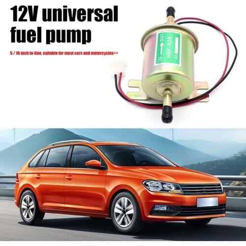 Multifunctional 12V 1.2A Universally Diesel Petrol Gasoline Low Pressure Electric Oil Fuel Pumps for Car Motorcycle Accessories