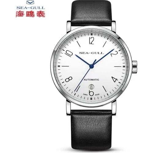 2020 Seagull mens automatic mechanical watch official authentic Bauhaus business casual mechanical watch 819.17.6091