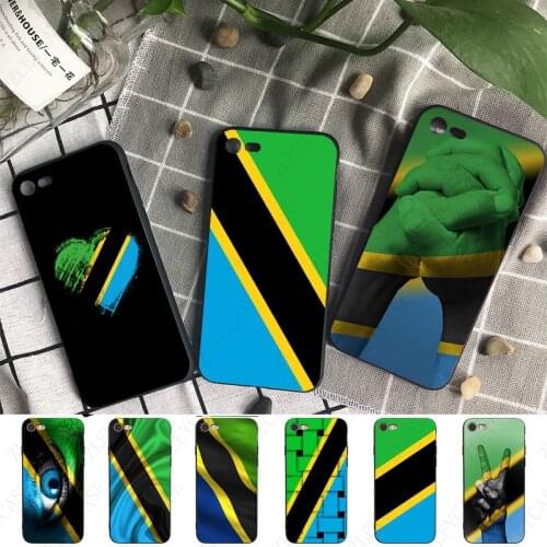 Soft transparent Tanzania National Flag phone cover for iPhone 12 6S 6plus 7plus 8Plus X XR 5S 11pro 12pro max 12mini case coque