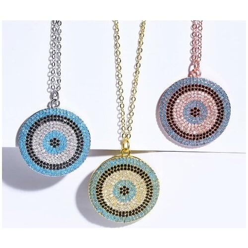 Tube multicolor micro pave cz zircon cubic zirconia necklace copper Clavicle gold plated Snake Chain Choker Pendant cgb3e