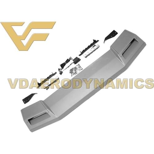 Suitable For 1990-2018 Benz W463 G Class G300 G320 G350 G400 G500 G55 G63 G65 VAD-B PU Carbon Fiber Front Roof Top Wing Spoiler