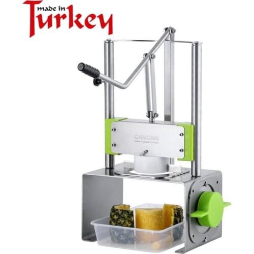 Semi Automatic Commercial Hand Pressure Pineapple Peeler Corer Manual Press Stainless Steel Fast and Free Shipping From Turkey
