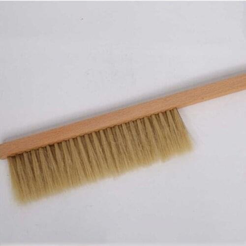 Protable Double Row Beekeeping Sweeping Bristle Bee Hive Brush for Beekeepers