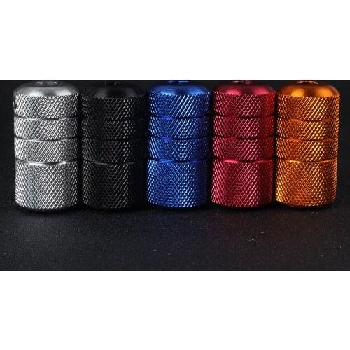YILONG 25mm Knurled Twist Self-Lock Aluminum Alloy Tattoo Grips For Tattoo Machine Gun