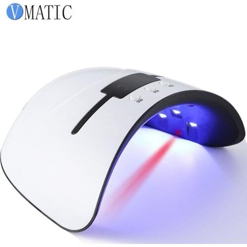 Free Shipping 36W UV LED Nail Lamp Dryer for Gel Polish, Gustala Gel Nail Lamps Dual Light Source LEDs, 3 Timer Setting