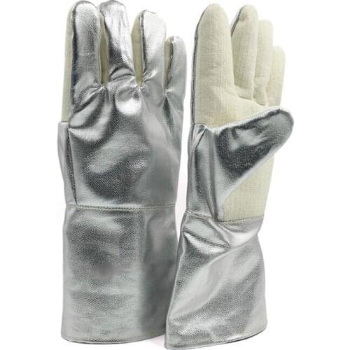 High Temperature Resistant Glove Flame Retardant Non-slip Fireproof Insulation Firefighters Fire Protection Gloves