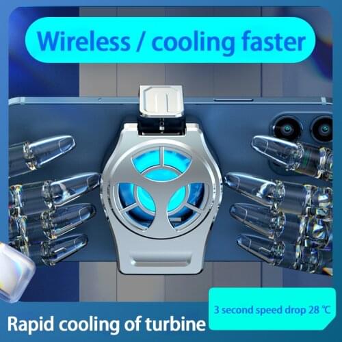 Universal Cooling Fan Game Mobile Phone Cooler Cell Phone Radiator Snap-on Cooling Tool For IPhone/Huawei/Xiaomi Heat Sink