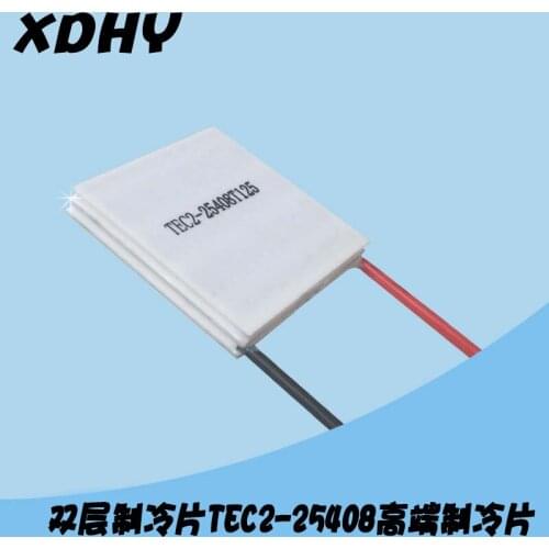 High-power Electronic Semiconductor Cooling Fin Heat Sink 12V TEC2-25408 Double-layer Semiconductor Cooling Chip