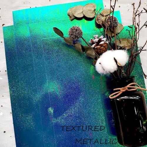 YPP CRAFT 5PC A4 TEXTURED METALLIC CARD