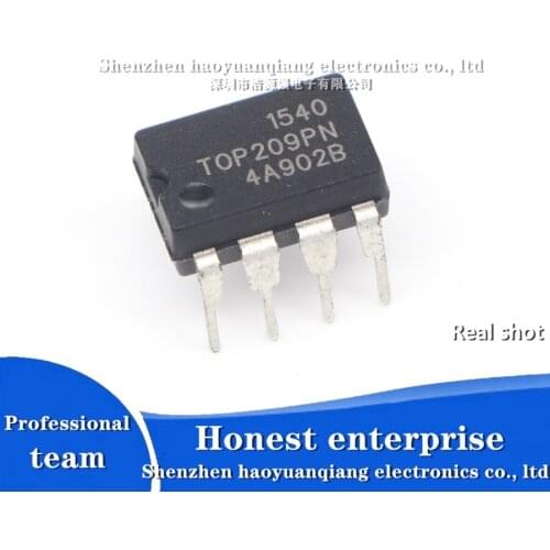 10PCS TOP209 TOP209PN DIP-8 straight plug power management chip new original BOM table with single
