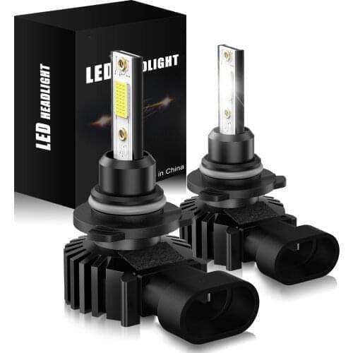 2Pcs CANBUS NO FLASH LED Fog Lights H8 H11 H1 H3 H7 HB4 9005 HB3 9006 H4 Car Headlight Fog Lamp Bulb COB 6000k car led Lights