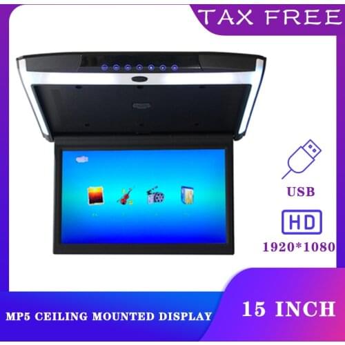 IPS 15.6inch Car Video Player Car Multimedia Player 1920*1080 HDMI FM Speakers For Audi A3 8V 8P A6 C7 C5 Bmw E60 F33 F30 X3 X5