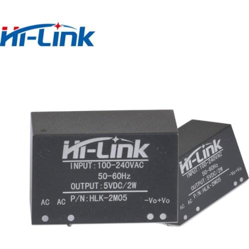 Free shipping 5pcs/lot industrial smart home switch ,ac 5v converter HLK-2M05