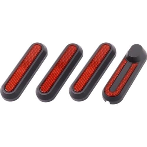 Front Rear Wheel Cover For Xiaomi M365 Pro 2/1s/ Pro Electric Scooter Reflective Protective Shell Cap Cover Plastic Modified Set
