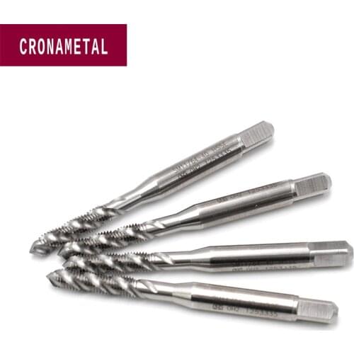 CRONAMETAL 5PCS HSS Spiral Series General Purpose Sewing Machine SM standard needle Screw Machine Tap SM9/64-40 thread tap