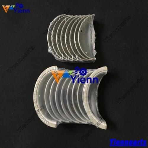 For Mitsubishi K4E engine bearing crankshaft + conrod bearing connecting rod engine repair parts
