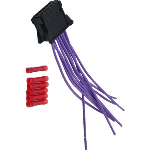 For Renault Megane Scenic 2 Clio Twingo Heater Motor Resistor Wiring Harness Repair Kit with Connector