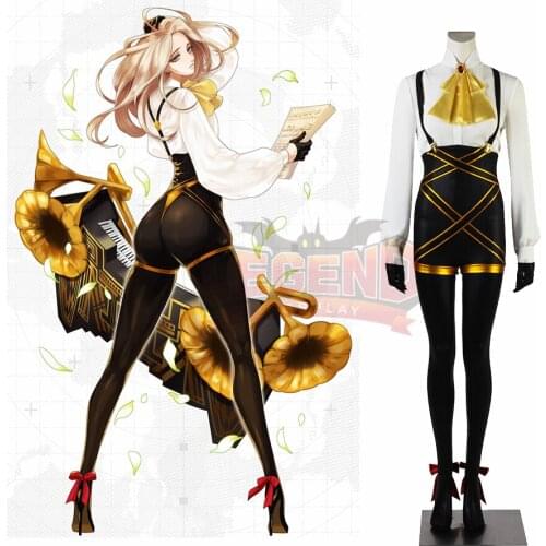 Game #COMPASS Violetta Noire Cosplay costume adult costume full set custom made outfit