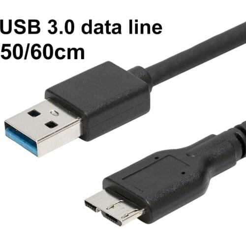 USB 3.0 A male to Micro B male Data Sync Cable Fast Speed USB3.0 Cord For External Hard Drive Disk HDD Samsung S5 S4 Note 3