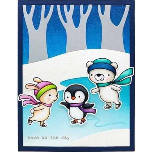 JMCRAFT Big Road And Trees Metal Cutting Dies DIY Scrapbook Handmade Paper Craft Metal Steel Template Dies