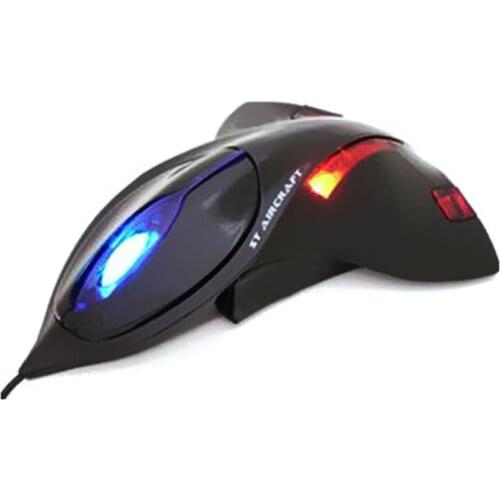 2400 DPI Aircraft Wired Gaming Mouse Gamer Computer Mouse USB Receiver For Computer PC Mice Laptop Optical Mouses