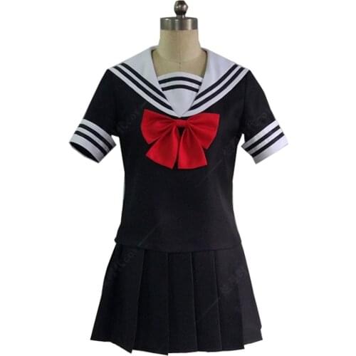 2018 New Japanese Anime Magical Girl Site Asagiri Aya Nijimi Anazawa Cosplay Costume JK School Uniform Sailor Suits for Girl