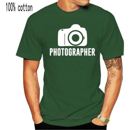 2019 New Mens Photographer T-Shirt Professional Clothing Photography Work Wear Mens Womens Top Tee Shirts