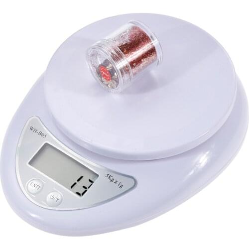 5kg/1g Small Portable LCD Digital Scale For Kitchen Food Precise Postal Cooking Scale Baking Scale Balance Measuring Weight