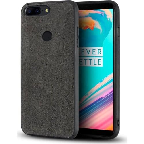 Luxury Genuine Leather Phone case For Oneplus 5T fundas Soft Edge shell shockproof back cover For one plus 3 3T 5 6 6t 7 coque