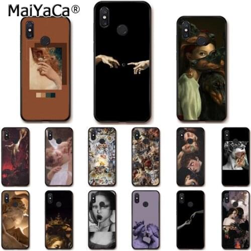 MaiYaCa Vintage Plaster Statue David aesthetic Art PhoneCase for Xiaomi Redmi8 4X 6A 5A 7ARedmi5 5Plus Note4 5 7 A1 A2Lite