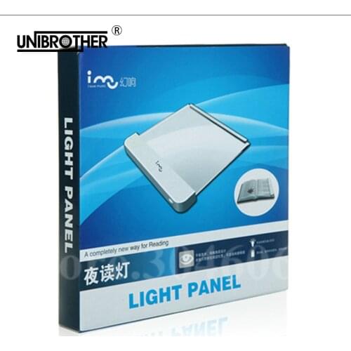 Magic LED book reading light Panel Flat Lamp PMMA birthday gift Lights Night Vision Battery Operated Protect Eyes Portable