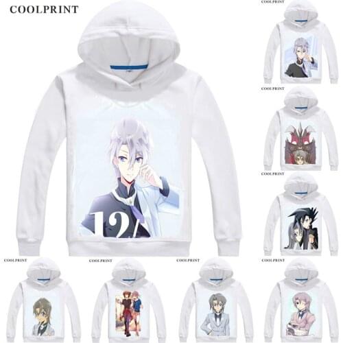Edo Phoenix Aster Phoenix Ed Mens Hoodies Yu-Gi-Oh GX Duel Monsters Generation Next Men Sweatshirt Streetwear Anime Long Hooded