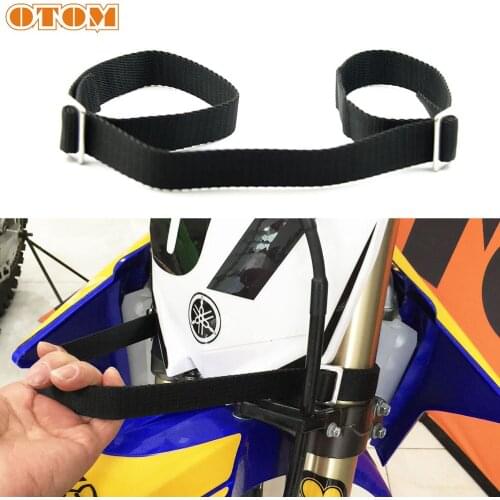 OTOM Motorcycle Universal Fork Rescue Strap Pull Sling Dirt Bike Motocross Steering Wheel Rescue Belt For KTM EXC KXF RMZ YZF WR