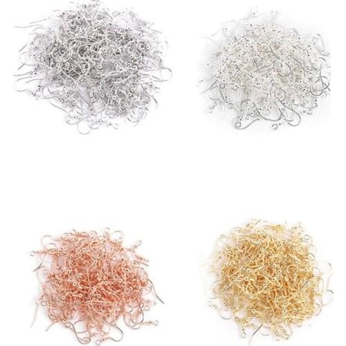 10pcs 925 Sterling Silver Findings Earring Hooks Clasp Ear Wire Accessories For DIY Jewelry Making Wholesale Parts Jewelrys