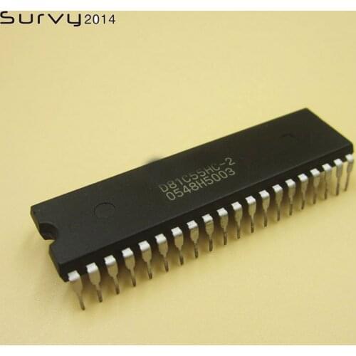 1/5PCS D81C55HC-2 D81C55 81C55HC-2 Encapsulation:40PINS diy electronics
