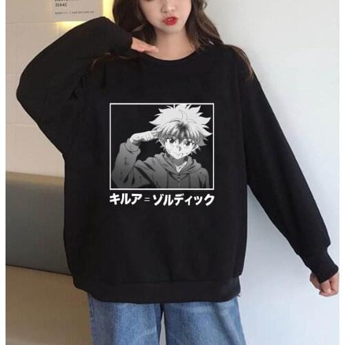 2020 hunter x hunter killua Printed Men/women Hoodie Long Sleeve Sweatshirt