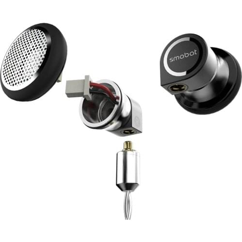 Smabat M2 Pro HIFI Metal Earbud 15.4mm Dynamic Earphone MMCX Game Bass Music IEM Replace Drive Unit Tuning Kit M1 Pro/NCO/ST-10s