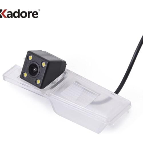 For Opel Mokka Chevrolet Aveo Trailblazer Cruze h/b wagon Cadillas SRX CTS CCD Car Rear View Camera Reverse LED Parking Camera