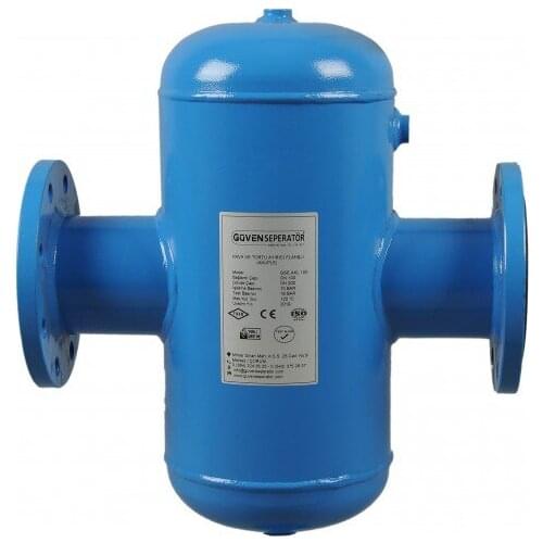 DN 125 Air and Sediment Holder (Coupled) Flansli