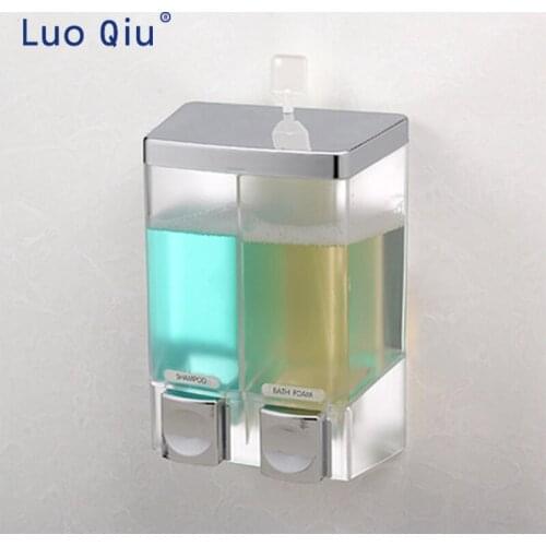 Home hotel soap feeder performance-price ratio abs large-capacity soap liquid dispenser wall-mounted soap feeder