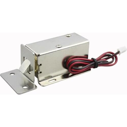 DC 24V 0.8A small electromagnetic lock storage cabinets electronic lock mini electric bolt lock drawer file cabinet lock