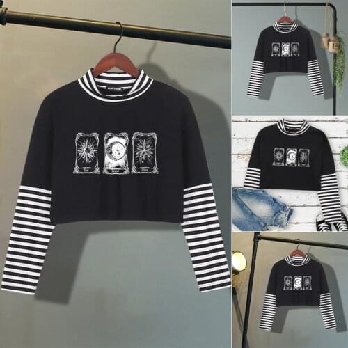 Женские полосатые футболки FancyQube China At AliExpress