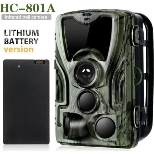 HC801A Hunting Trail Camera With 5000Mah Lithium Battery 16MP 1080P IP65 Waterproof Trail Camera Photo Traps Wild Surveillance 8