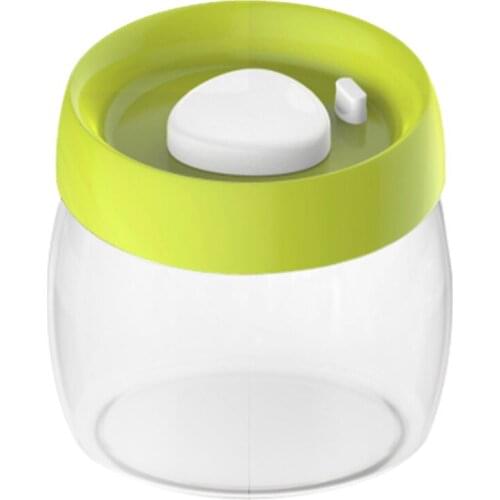 400ML Different Capacity Box Suit For Kitchen Refrigerator Plastic PET Vacuum Airtight Food Nuts Storage Containers