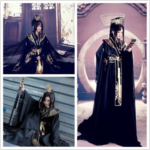 Anime MO DAO ZU SHI Song Zichen Song Lan Cosplay Costume Grandmaster of Demonic Cultivation Cosplay Halloween Costumes for Women